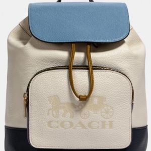 NEW COACH Jes Backpack In Colorblock